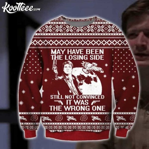 Firefly Captain Reynolds Ugly Christmas Sweater