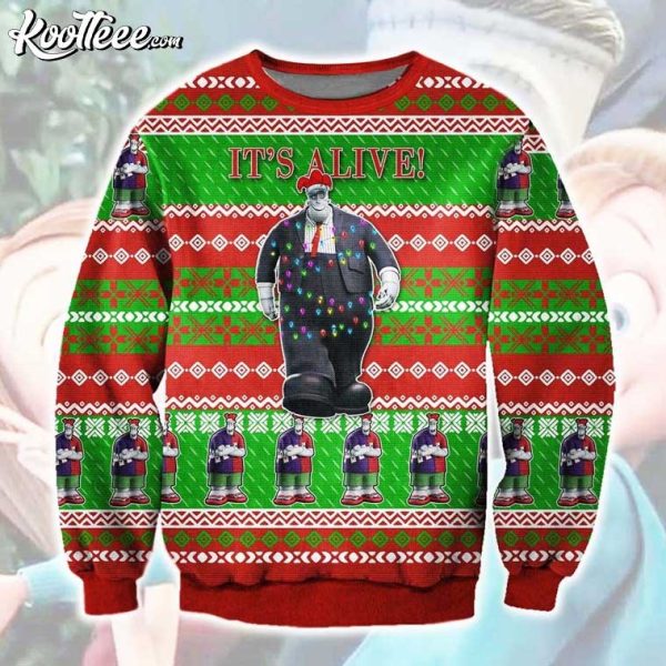 Frankenstein Hotel Transylvania Ugly Christmas Sweater