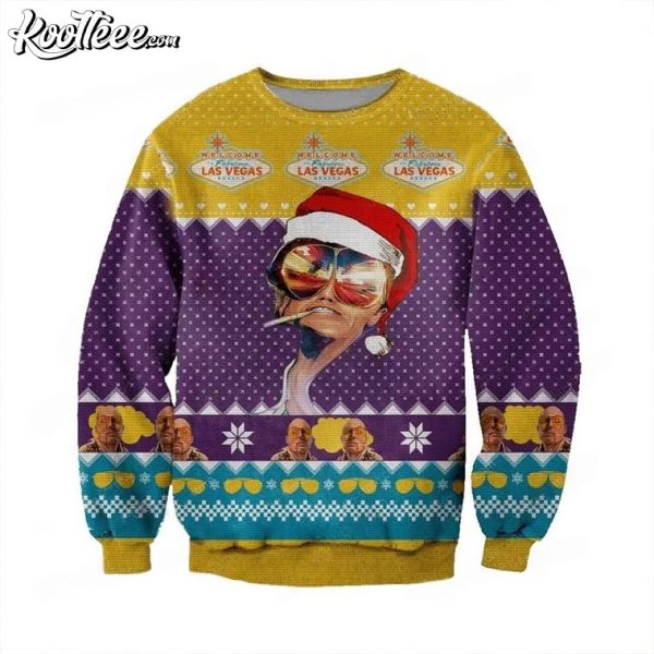 Fabulous Las Vegas Ugly Christmas Sweater