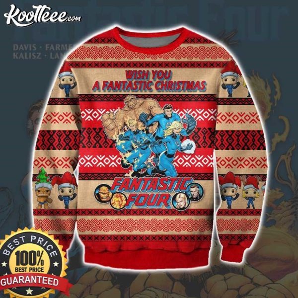 Fantastic Four Ugly Christmas Sweater