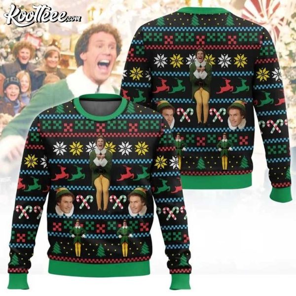 Buddy Elf Funny Christmas Ugly Sweater