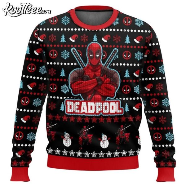 Deadpool Ugly Christmas Sweater