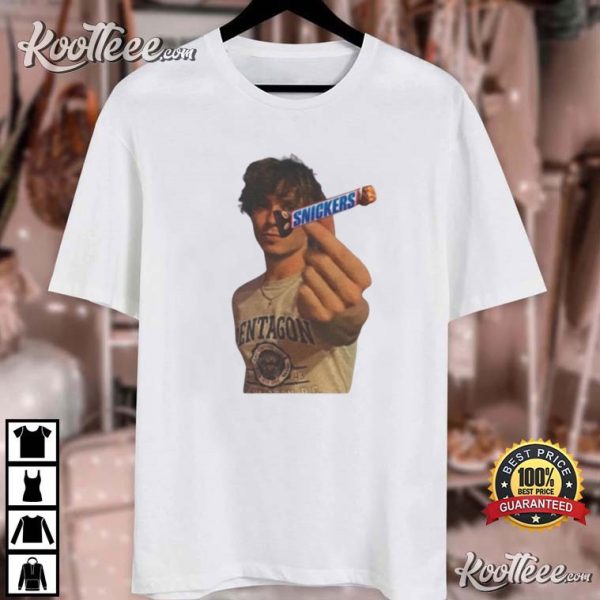 Nicholas Chavez Snickers Meme T-Shirt