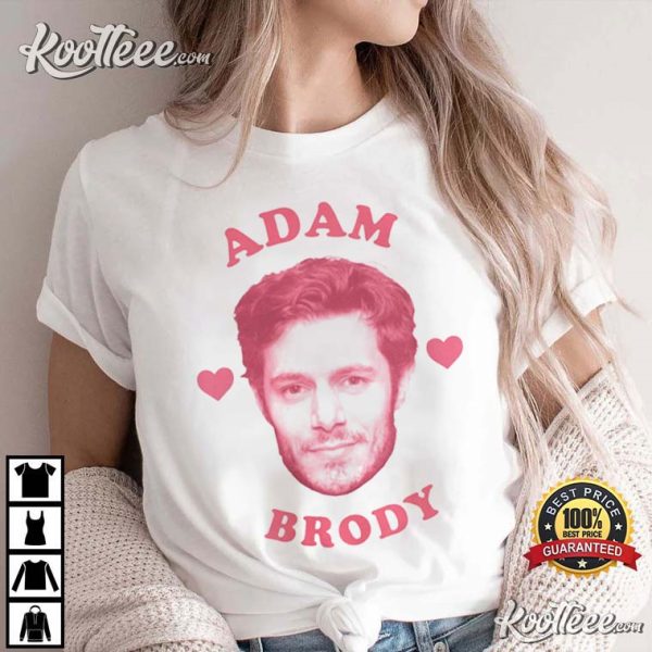 Adam Brody Pink Heart T-Shirt