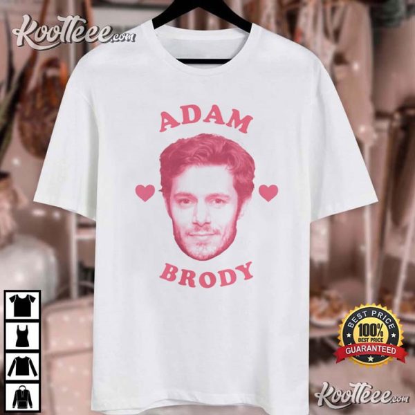 Adam Brody Pink Heart T-Shirt