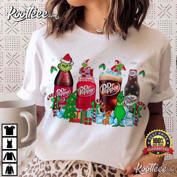 Grinchmas Dr Pepper Christmas T-Shirt