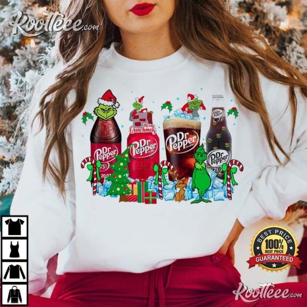 Grinchmas Dr Pepper Christmas T-Shirt