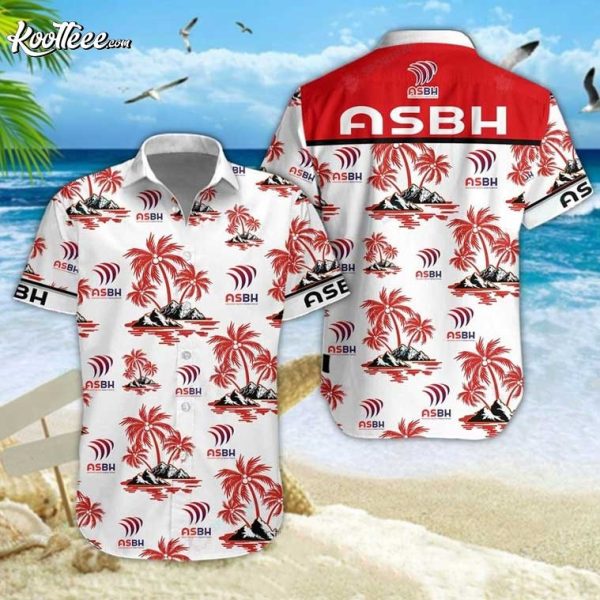 AS Beziers Herault Hawaiian Shirt And Shorts