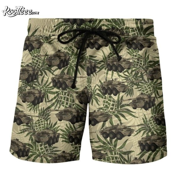 AMX 10 RC French Army Hawaiian Shirt And Shorts