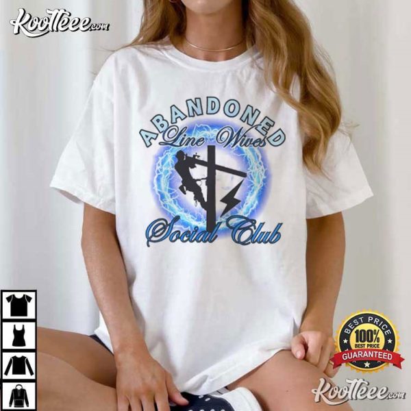 Abandoned Line Wives Social Club T-Shirt