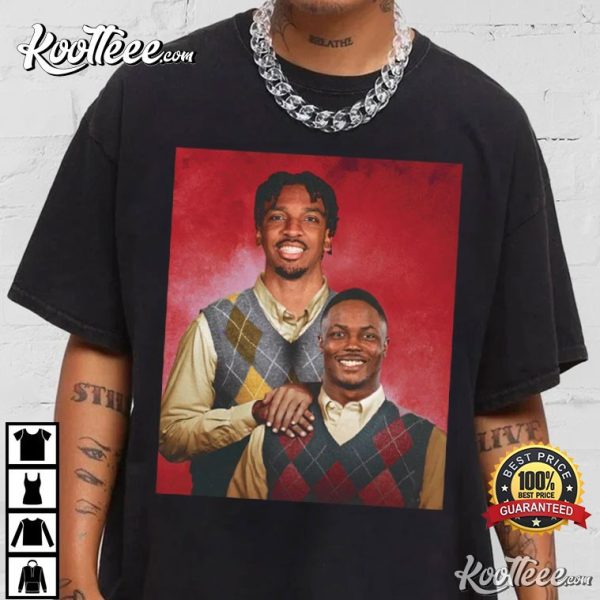 Washington Commanders Jayden Daniels x Terry McLaurin Step Brothers T-Shirt