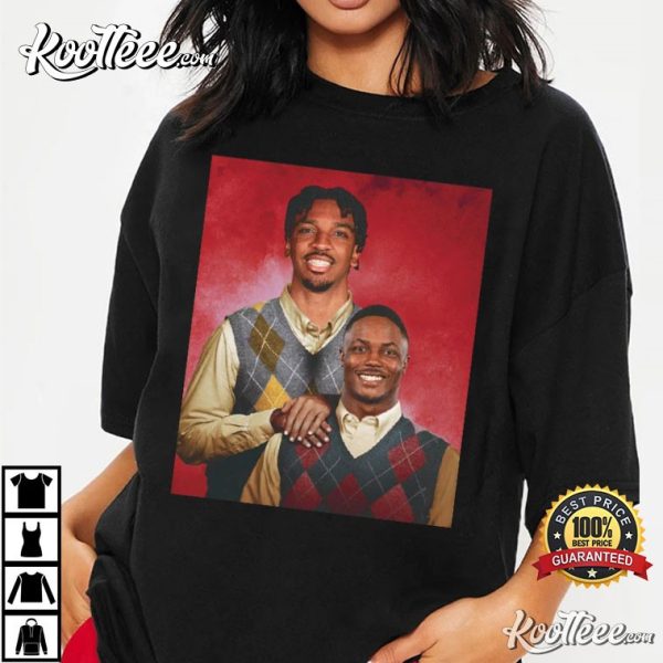 Washington Commanders Jayden Daniels x Terry McLaurin Step Brothers T-Shirt