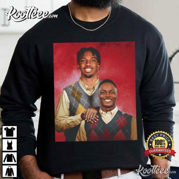 Washington Commanders Jayden Daniels x Terry McLaurin Step Brothers T-Shirt