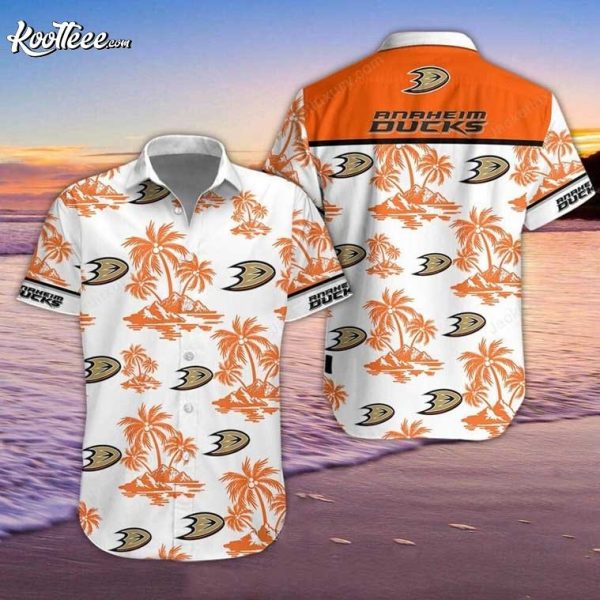 Anaheim Ducks Hawaiian Shirt And Shorts