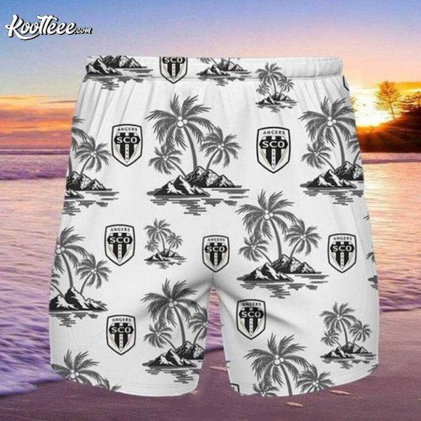 Angers SCO Hawaiian Shirt And Shorts