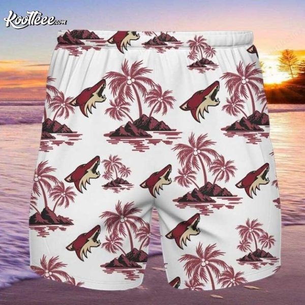 Arizona Coyotes Hawaiian Shirt And Shorts