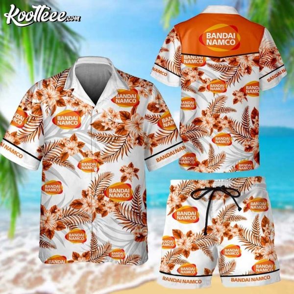 Bandai Namco Hawaiian Shirt And Shorts