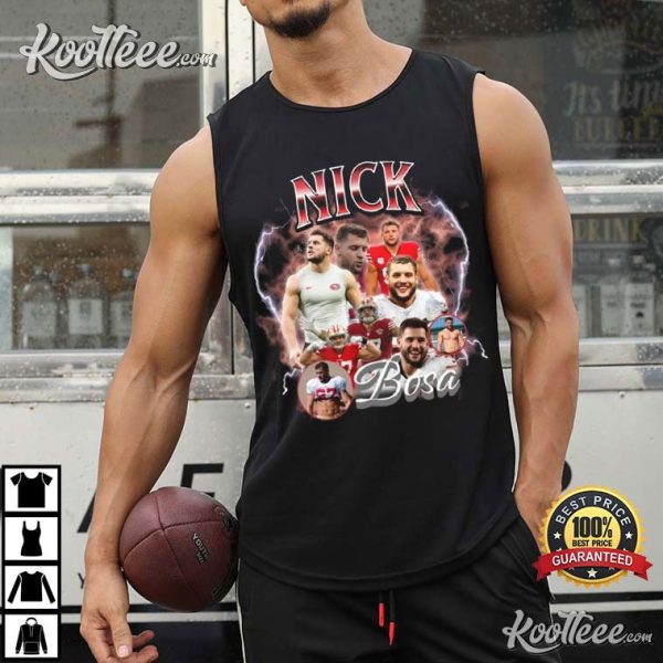 Nick Bosa Vintage NFL Football T-Shirt