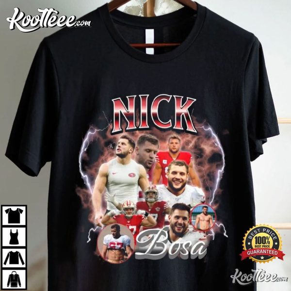 Nick Bosa Vintage NFL Football T-Shirt