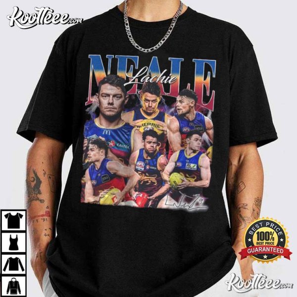 Lachie Neale Australia Football Vintage 90s T-Shirt