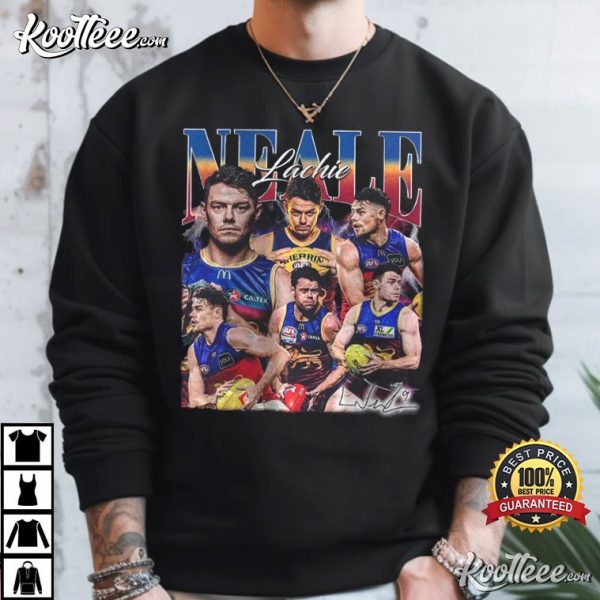 Lachie Neale Australia Football Vintage 90s T-Shirt