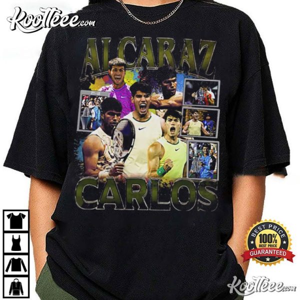 Alcaraz Carlos Tennis Vintage T-Shirt