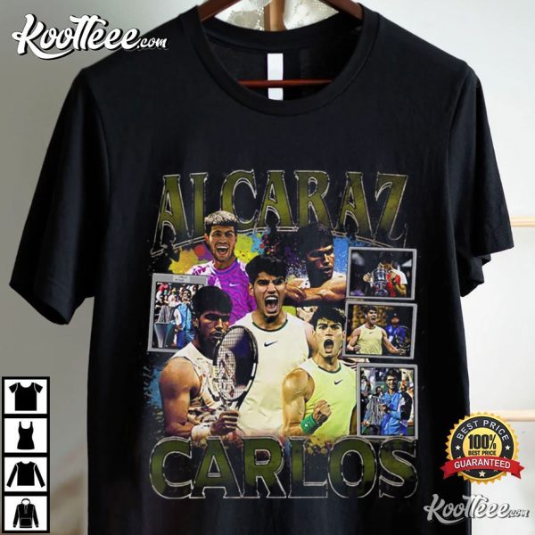 Alcaraz Carlos Tennis Vintage T-Shirt