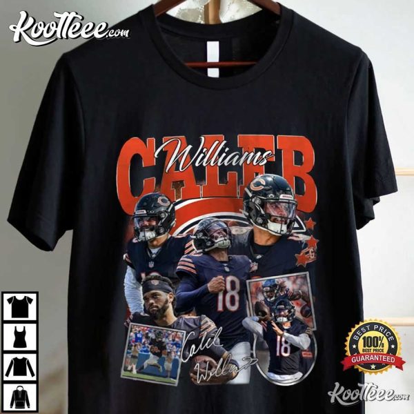 Caleb Williams Vintage 90s Fan Gift T-Shirt