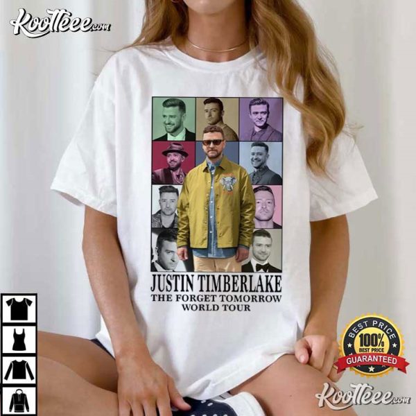 Justin Timberlake The Forget Tomorrow World Tour T-Shirt