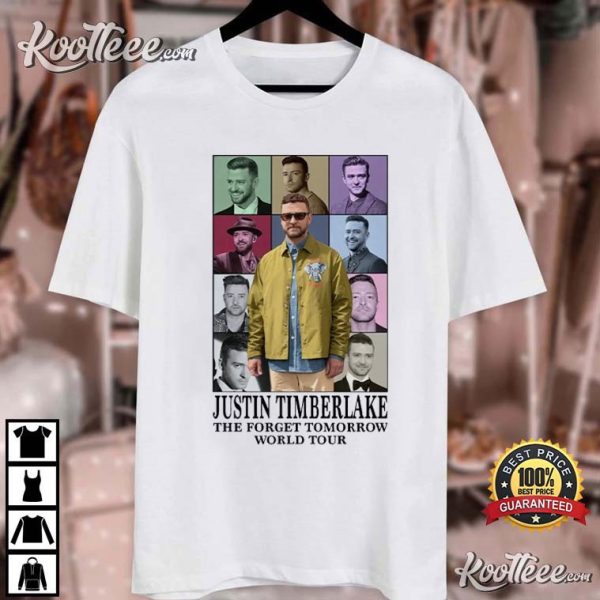 Justin Timberlake The Forget Tomorrow World Tour T-Shirt