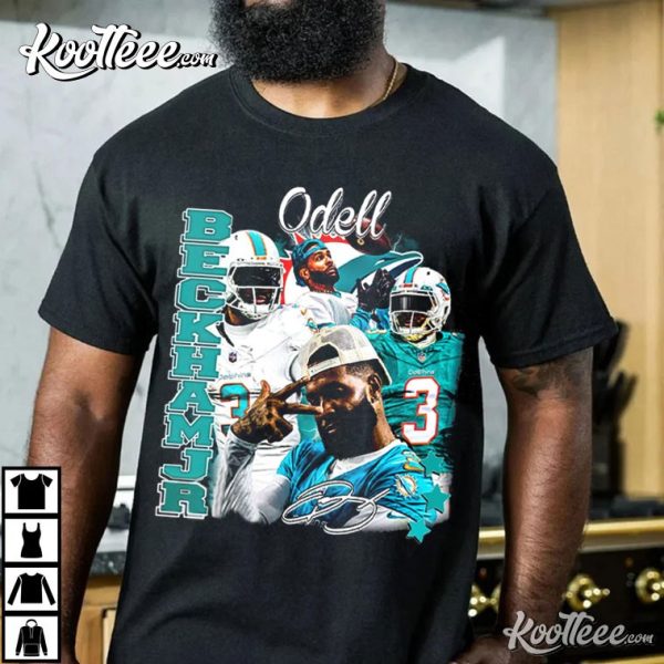 Odell Beckham Jr Vintage 90s Fan Gift T-Shirt