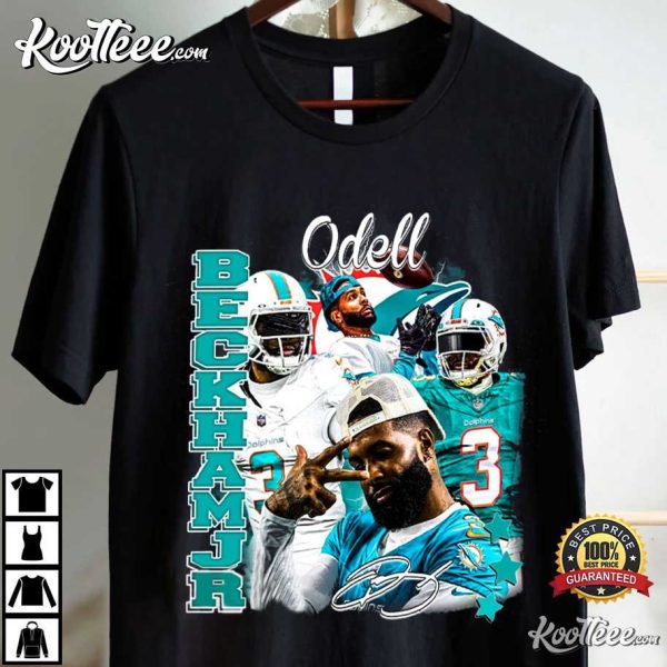 Odell Beckham Jr Vintage 90s Fan Gift T-Shirt