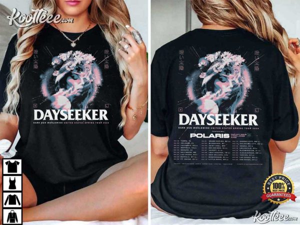 Dayseeker Dark Sun Worldwide Spring 2024 Tour T-Shirt