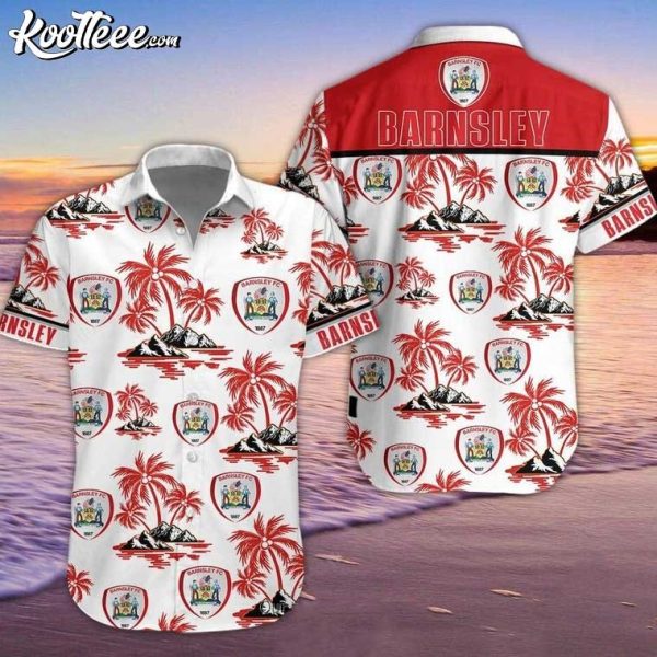 Barnsley FC Hawaiian Shirt And Shorts