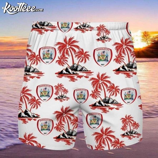 Barnsley FC Hawaiian Shirt And Shorts