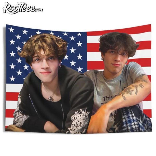 Matt Sturniolo American Flag Wall Tapestry