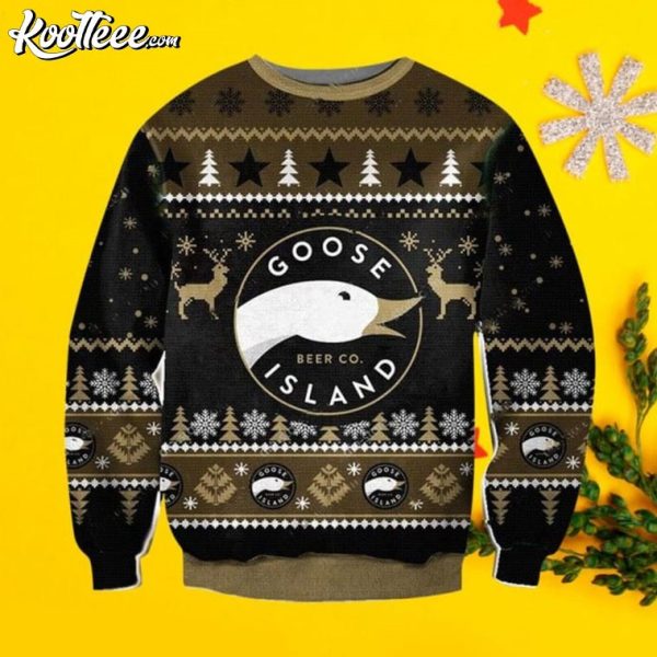 Goose Island Beer Co Ugly Christmas Sweater