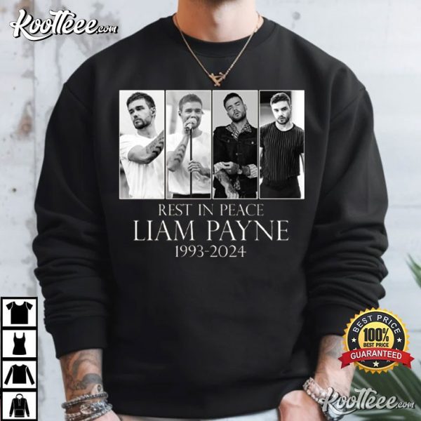 Rest In Peace Liam Payne 1993-2024 T-Shirt