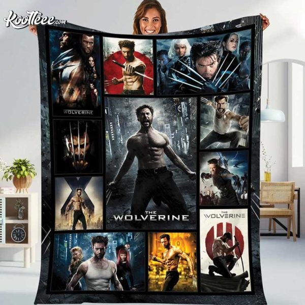 Wolverine James Howlett Logan X-men Fleece Blanket