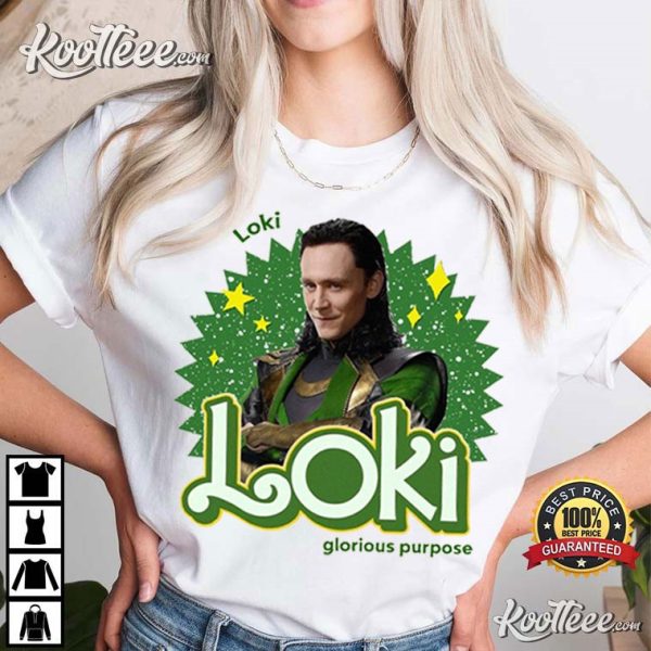 Loki God Of Mischief Avengers T-Shirt