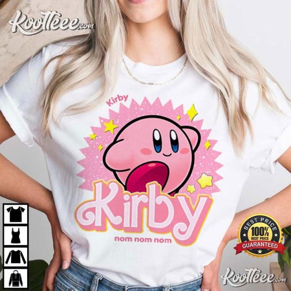 Cute Kirby Nintendo Game T-Shirt