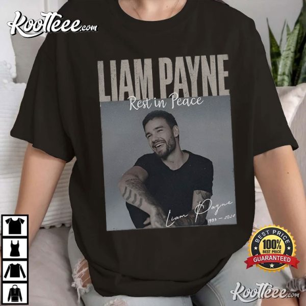 Liam Payne Tribute Rest In Piece Gift For Fan T-Shirt