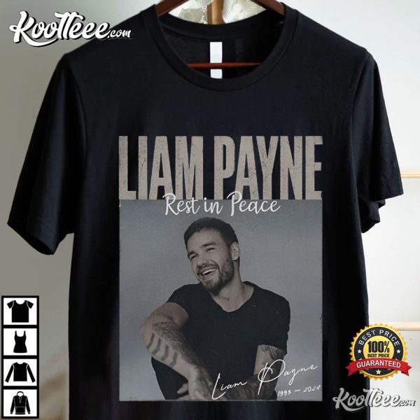 Liam Payne Tribute Rest In Piece Gift For Fan T-Shirt