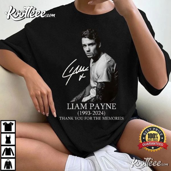 Liam Payne Thank You For The Memories Vintage T-Shirt