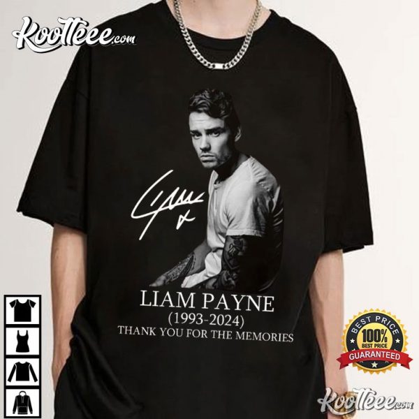 Liam Payne Thank You For The Memories Vintage T-Shirt