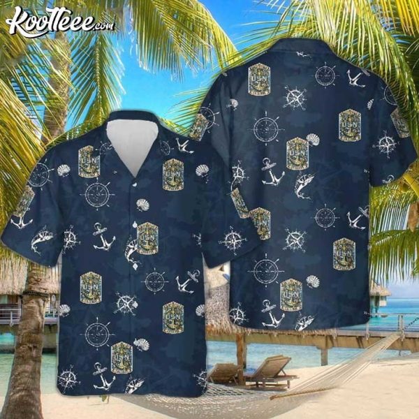 Us Navy Chief Chiefron Hawaiian Shirt