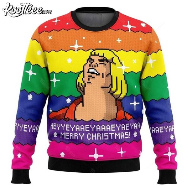 He-Man Heyyeya Merry Christmas Ugly Sweater