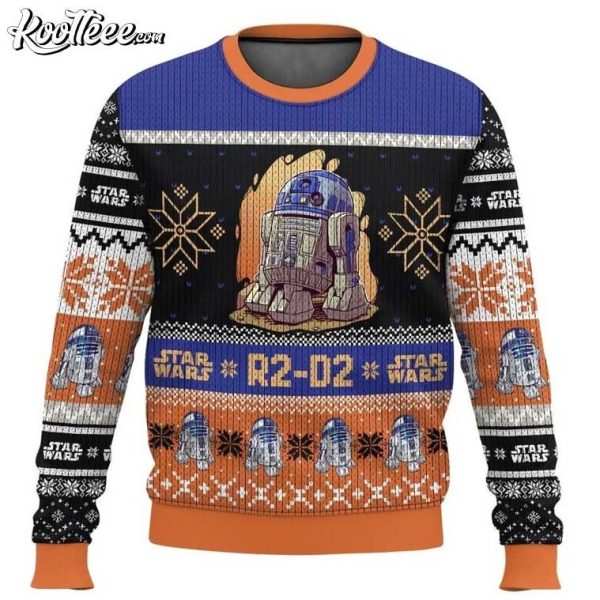 R2-D2 Robot Star Wars Ugly Christmas Sweater