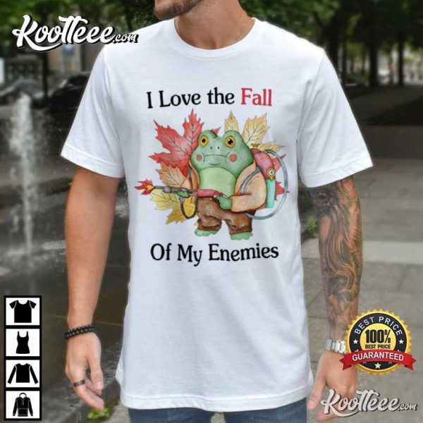 Fall Of Enemies Frog Meme T-Shirt