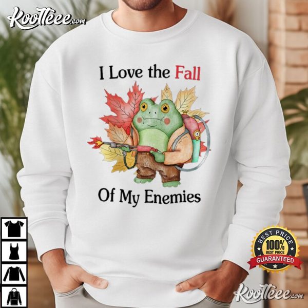 Fall Of Enemies Frog Meme T-Shirt